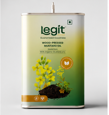Wood-Pressed Mustard Oil