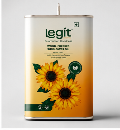 Wood Pressed Sunflower Oil